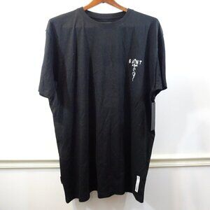 SAINT MORTA Daggers Lafayette Tee Size 2XL Black Silver NEW Shirt Short Sleeve